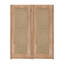 Armoire de salle de bain moderne à fermeture douce, rangement intérieur organisé 2 portes, fixation murale
