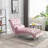 Velvet Chaise Lounge Indoor,Button-Tufted Upholstered Chaise Lounge Chair With Pillow For Bedroom Living Room Office-1085601648