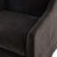 Fauteuil d'appoint pivotant à jupe - vison
