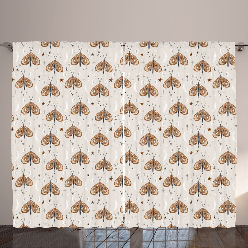 Semi Sheer Curtain Pair