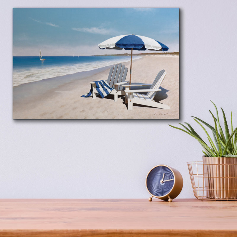«Beach Bum» par Zhen-Huan Lu, H 12 po x l 16 po x P 0,13 po
