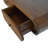 Floating Chestnut London Console, 2-Drawers, Shiny Knobs