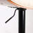 360 Swivel Bar Stools, Walnut & Faux Leather, Adjustable Height, Ergonomic , Large Seat For Kitchen Island/Dining Room/Cafe, Mid Century Modern, Beige Modern Chair, Swivel, Leather Dining-165782859