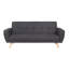 Farkas 215Cm Square Arm Sofa Bed