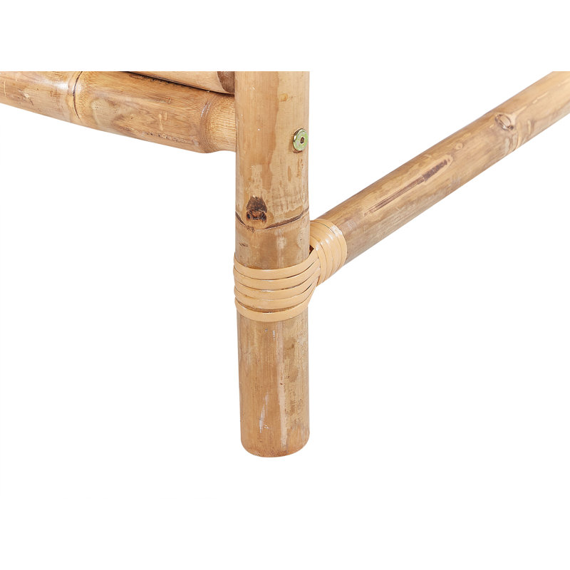 Catriona Solid Wood 4 - Person Seating Group with Cushions