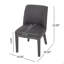 Chaise de salle à manger Mp2 (ensemble de 2)