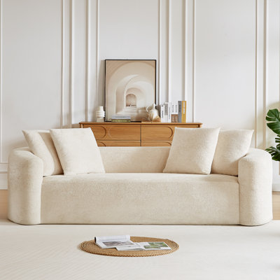 91.91" Chenille Sofa