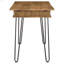Bureau d'écriture Rustic Amber avec 4 rangements cachés