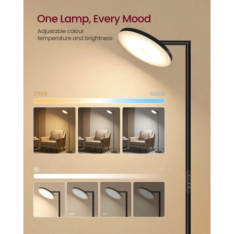 69.3cm LED Torchiere Floor Lamp
