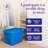 Homz Plastic Storage Tub & Tote