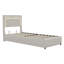 Upholstered Velvet Lift Up Storage Bed-1645596593