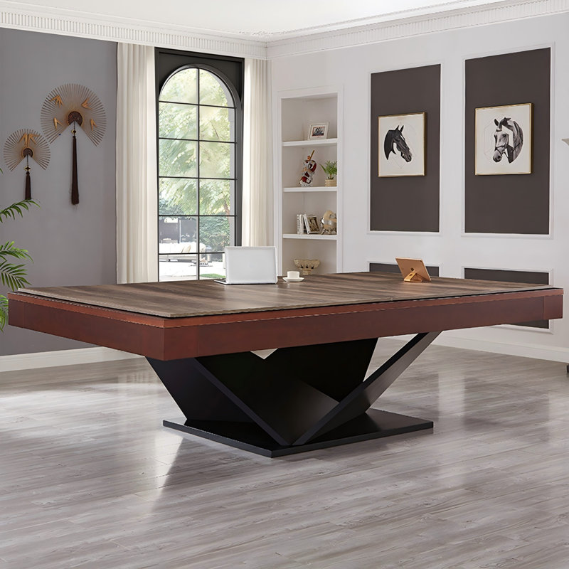 Solid Wood Multi-Function 3-in-1 Standard 7'Pool Table, 31.89" H x 90.16" W x 51.18" D