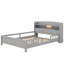 Lit plateforme en bois avec lumière DEL intégrée Caysi-97205876-150554325