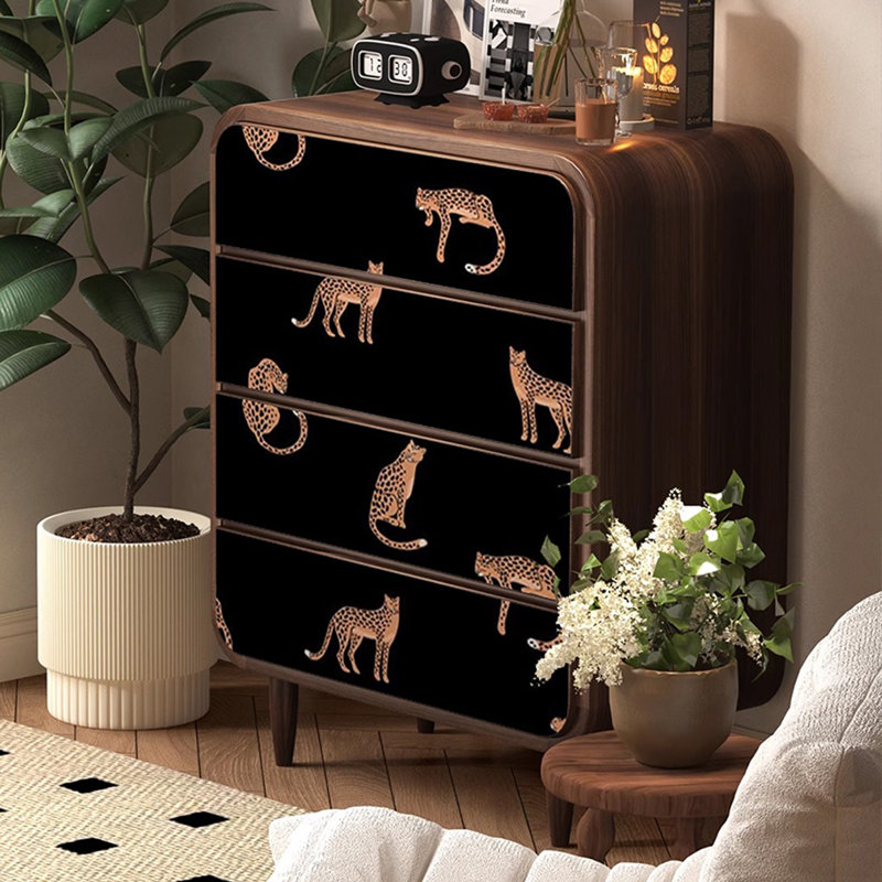 Armoire décorative vintage française avec casier français