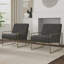 Fauteuil d'appoint en métal Ricci-839313762