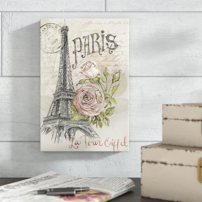 Paris Sketchbook I by Jennifer Paxton Parker - Print on Canvas