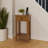 Alyria 1 Drawer End Side Telephone Table. Solid Oak. Fully Assembled. 2 Handle Styles Included: Polished Chrome or Burnished Brass