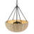 Rippeon 4 - Light Matte Black Pendant