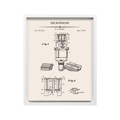 Plan du microphone n ° 1
