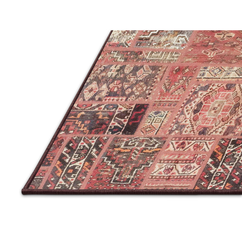 Tapis abstrait abstrait moderne, Rectangle 4 pi x 6 pi
