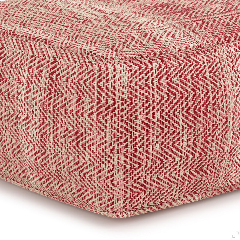 Square Pouf - Patterned