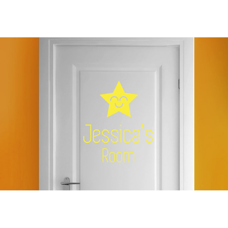 Astrology & Stars Wall Decal, Bright Yellow