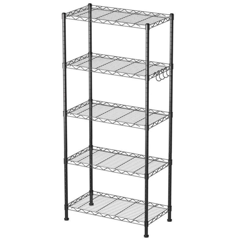 5 Tier Adjustable Layer Rack (Black)