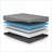 Mattresses, 12 Inch Queen Gel Infused Memory Foam Cooling Mattress | Foam | Charcoal Gray-800513211-800513213