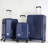 Luggage,With Front Opening,TSA Approved Lock,Hardshell Suitcase,Blue