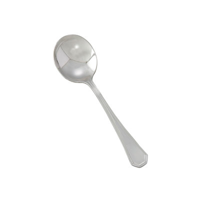 Victoria Stainless-Steel Bouillon Spoon, Extra Heavyweight, 6.5" (12 Pack)