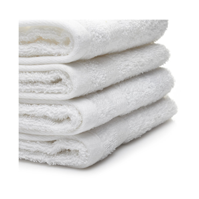 Ensemble de serviettes de bain 6 pièces en tissu éponge personnalisé, Oui, Argent