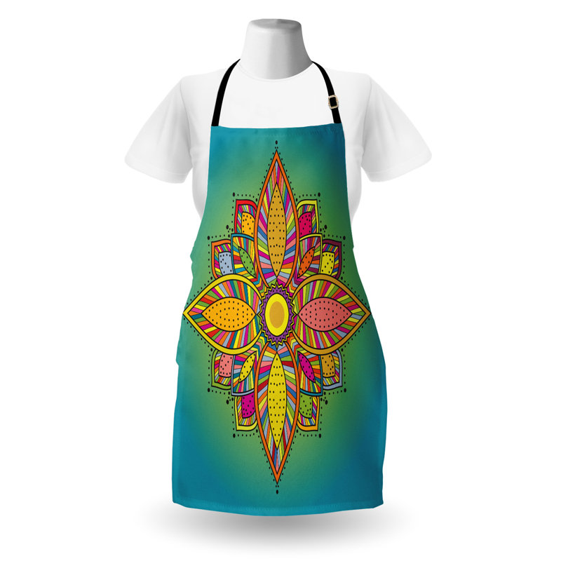 Damask Bib Apron