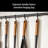 31 cm Silicone Skimming Ladle, Black