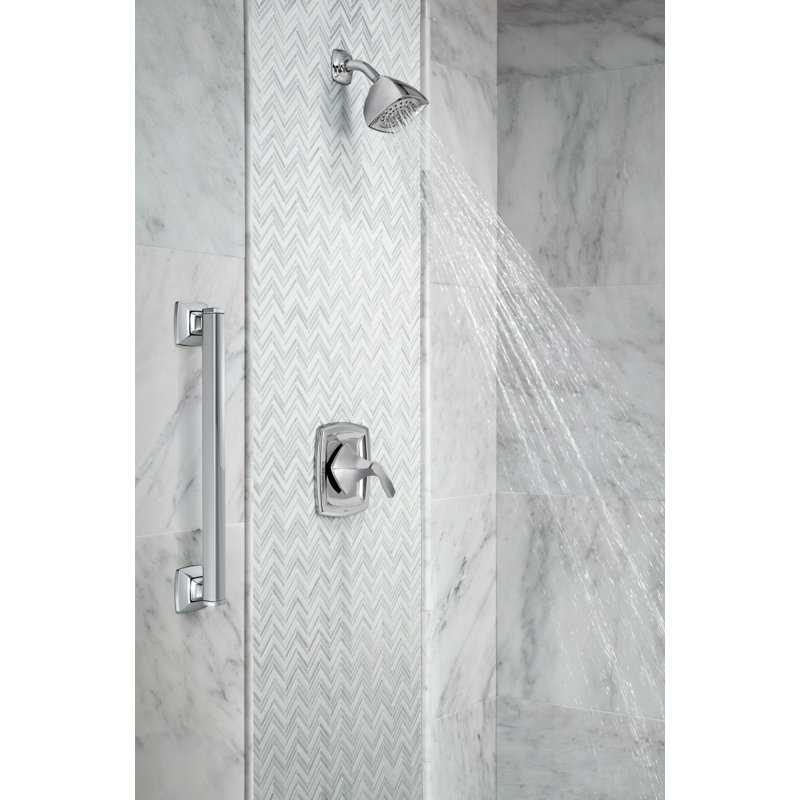 Garniture de robinet avec poignée levier Voss, Chrome