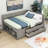 Nadiv Wooden Daybed with 4 Drawers-589121439-589121440