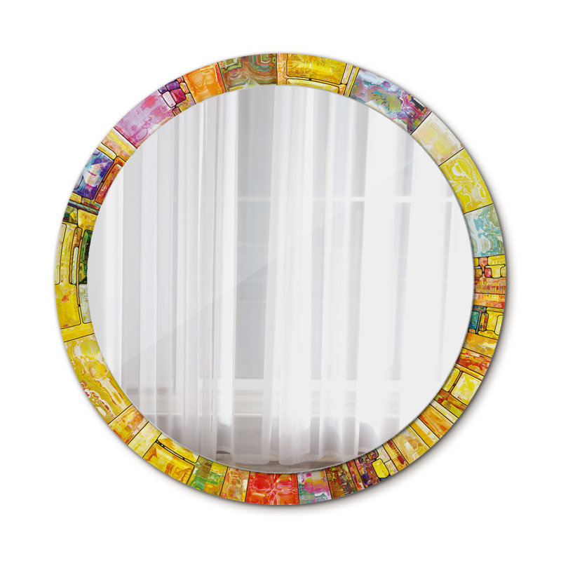 Huldar Glass Flat Wall Mirror