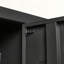 Casier en métal 6 portes avec serrure, armoire de rangement, armoire d'appoint