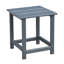 Ensemble de 2 chaises d'extérieur Adirondack et ensemble de table, chaise d'extérieur en PEHD Allweather