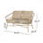 Patio Loveseat Bruce