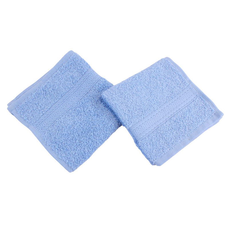 100% Cotton, Light Blue