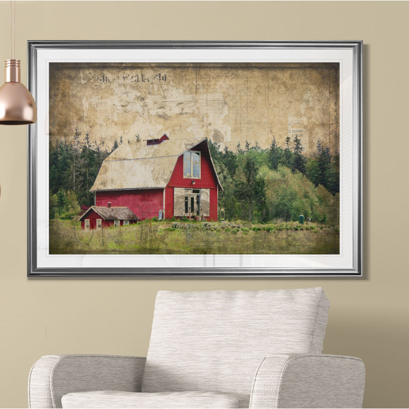 « widby grange iii », reproduction, H 12 po x l 18 po x P 1,5 po, Toile tendue