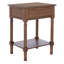 Table de bout en bois massif avec rangement Peters-1631404698