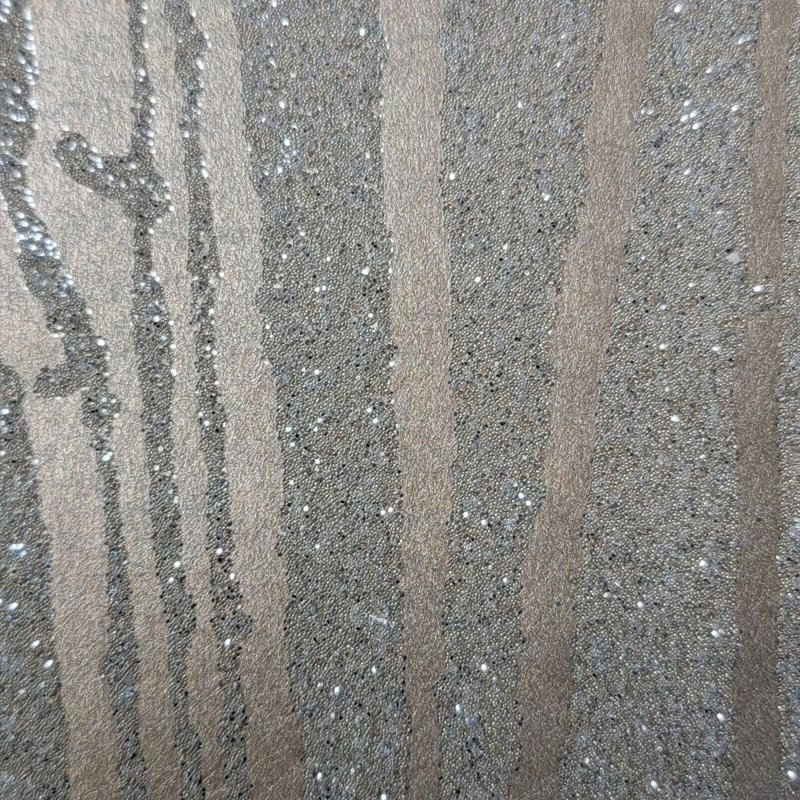 Papier peint métallique Heideliese Zebra Lines