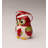 Christmas Owl Ornament 2 3/4"H