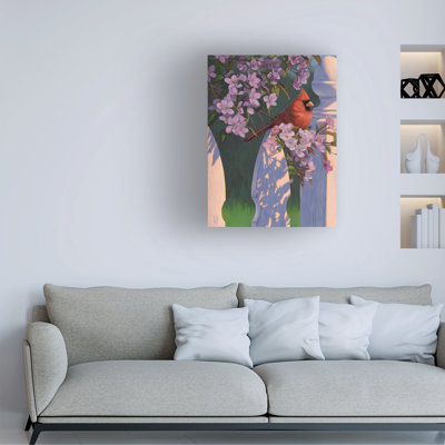 Jeff Hoff Crimson Evening Canvas Art