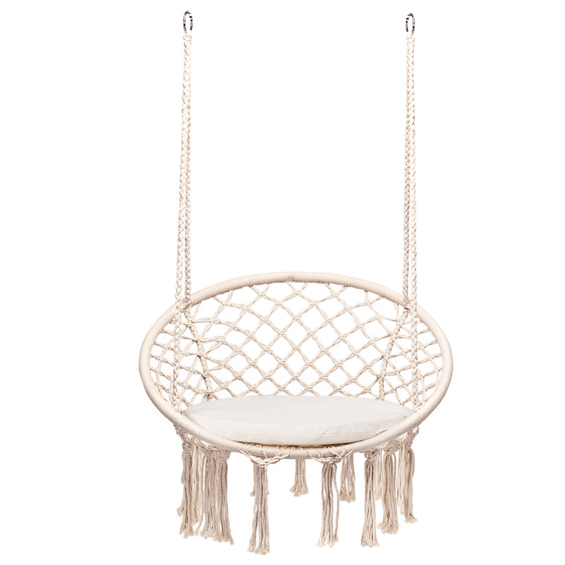 Chaise hamac Macrame, Beige