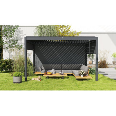 10m x 10m Aluminum Pergola