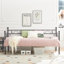 Metal Daybed Frame, Black
