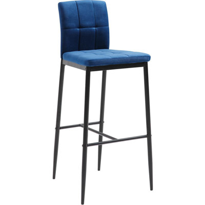 Hollydale Upholstered Counter Stool with Metal Frame
