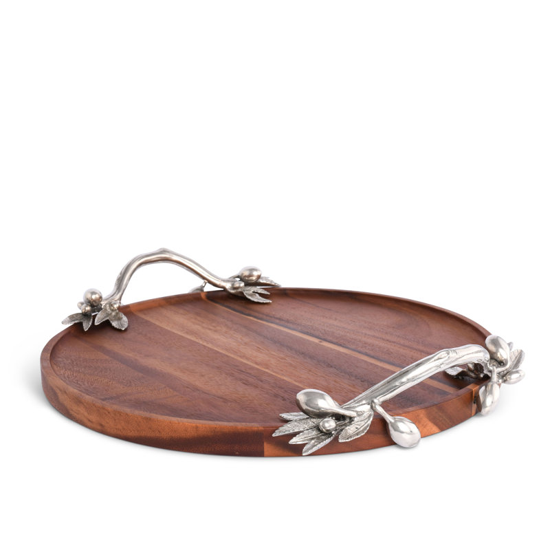 Olive Grove Solid Wood Tray